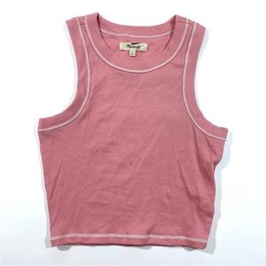 Madewell Brightside Crop Tank - Size L
